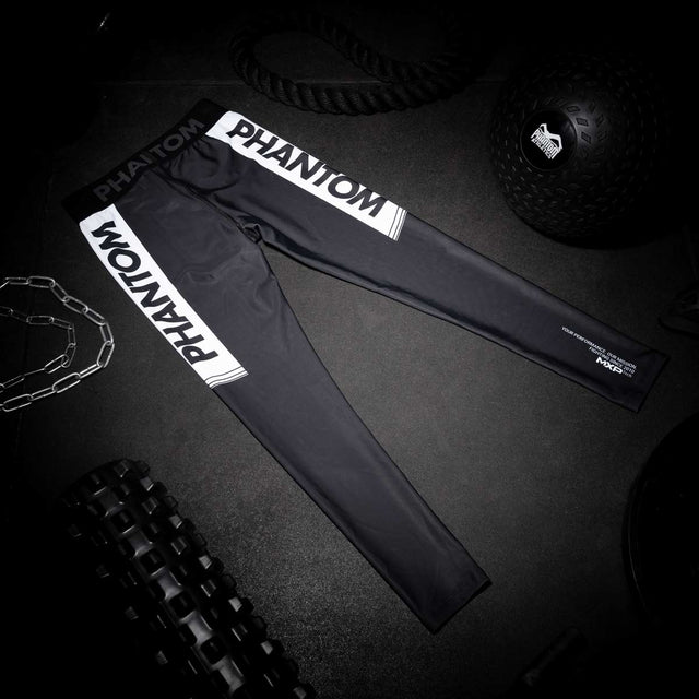 Pantaloncini a compressione Phantom Athletics APEX – Nero