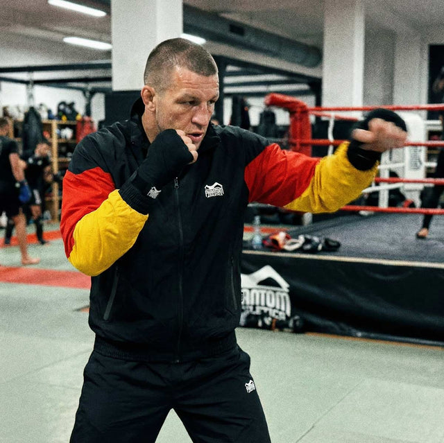 Phantom Athletics Trainingsjacke DMC Team Germany – Schwarz/Rot/Gold