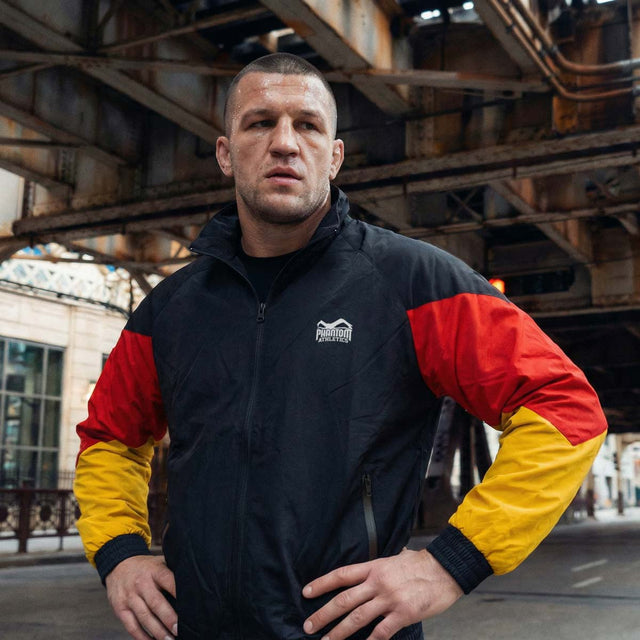 Phantom Athletics Trainingsjacke DMC Team Germany – Schwarz/Rot/Gold