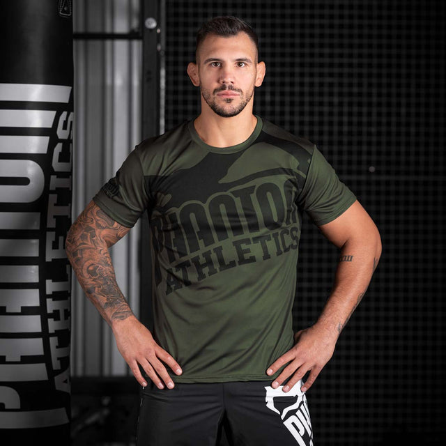 Tricou de antrenament Phantom Athletics EVO Supporter – Verde închis