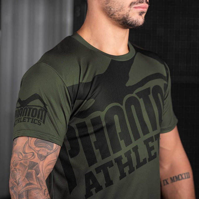 Tricou de antrenament Phantom Athletics EVO Supporter – Verde închis