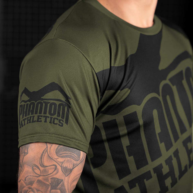 Tricou de antrenament Phantom Athletics EVO Supporter – Verde închis