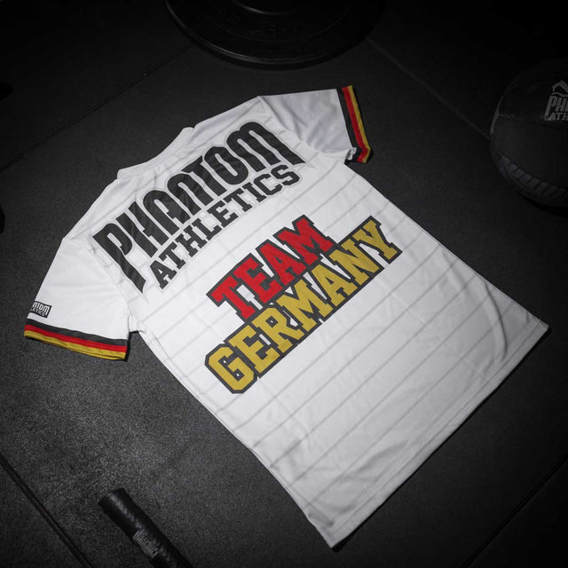 T-shirt de treino Phantom Athletics EVO Germany Classic – Branco