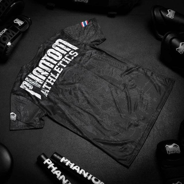 Phantom Athletics Træningsshirt EVO Muay Thai - Sort/Grå