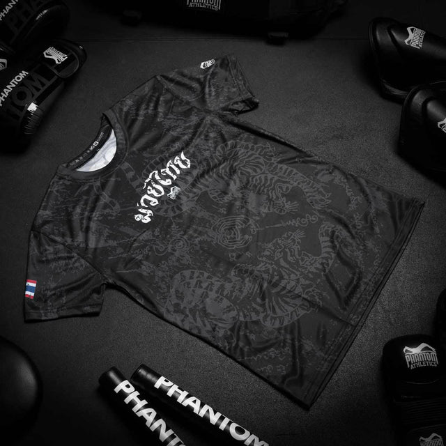 Phantom Athletics Træningsshirt EVO Muay Thai - Sort/Grå