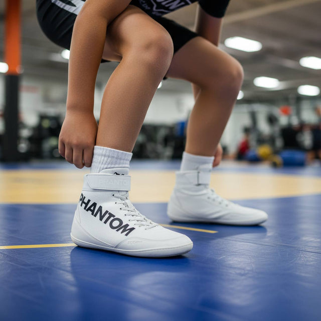 Chaussures de lutte Phantom Athletics Combat Enfant – Blanc