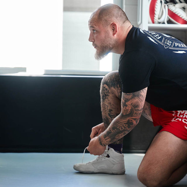 Phantom Athletics MMA-shorts Fusion-R Make MMA Great Again - Rød