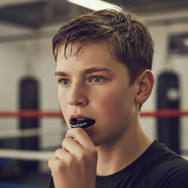 Protector bucal Phantom Athletics Apex Niños – Negro