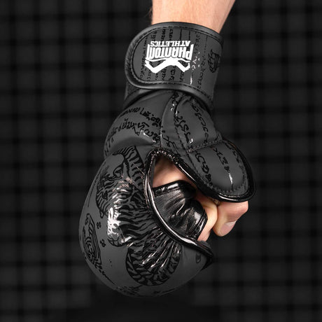 MMA rukavice Phantom Athletics Sparring Muay Thai – Černé