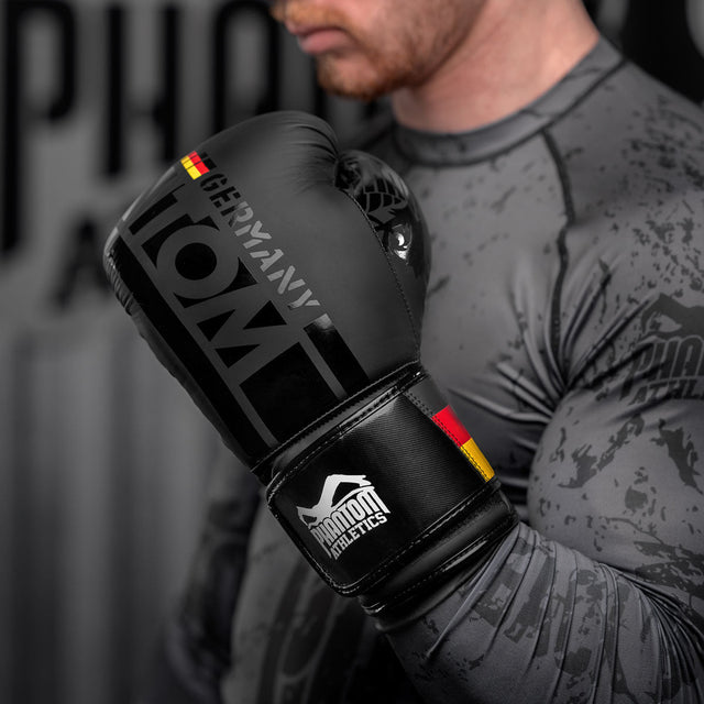 Luvas de boxe Phantom Athletics Germany – Preto