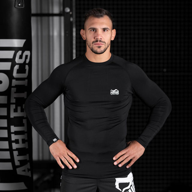 Rashguard Phantom Athletics Tactic Maniche Lunghe – Nero