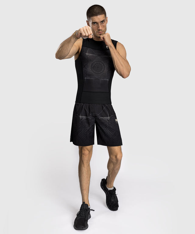 Rashguard bez rękawów Venum G-Fit Air – Czarny/Piaskowy