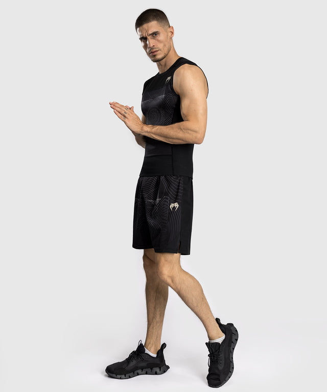 Rashguard bez rękawów Venum G-Fit Air – Czarny/Piaskowy