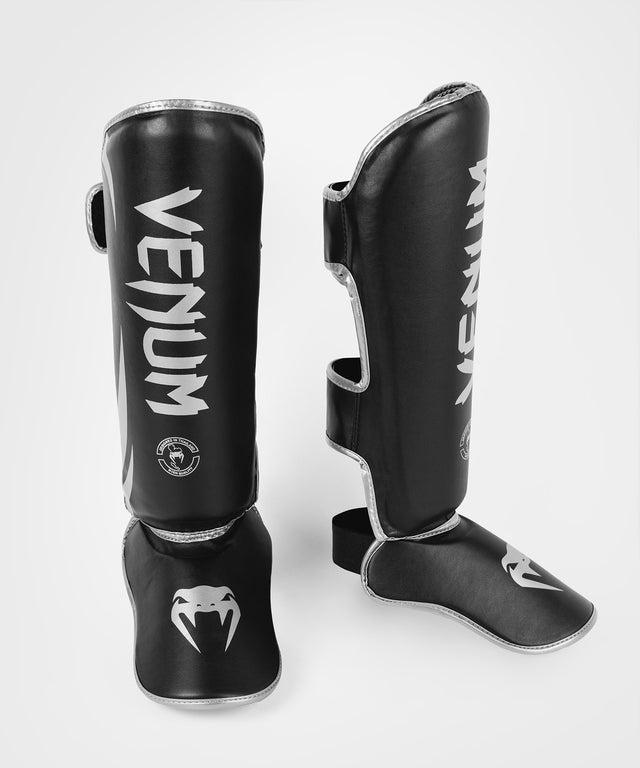 Venum Schienbeinschoner Kickboxen Challenger – Schwarz/Silber