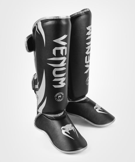 Venum Schienbeinschoner Kickboxen Challenger – Schwarz/Silber