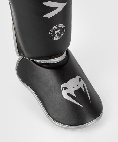 Venum Schienbeinschoner Kickboxen Challenger – Schwarz/Silber