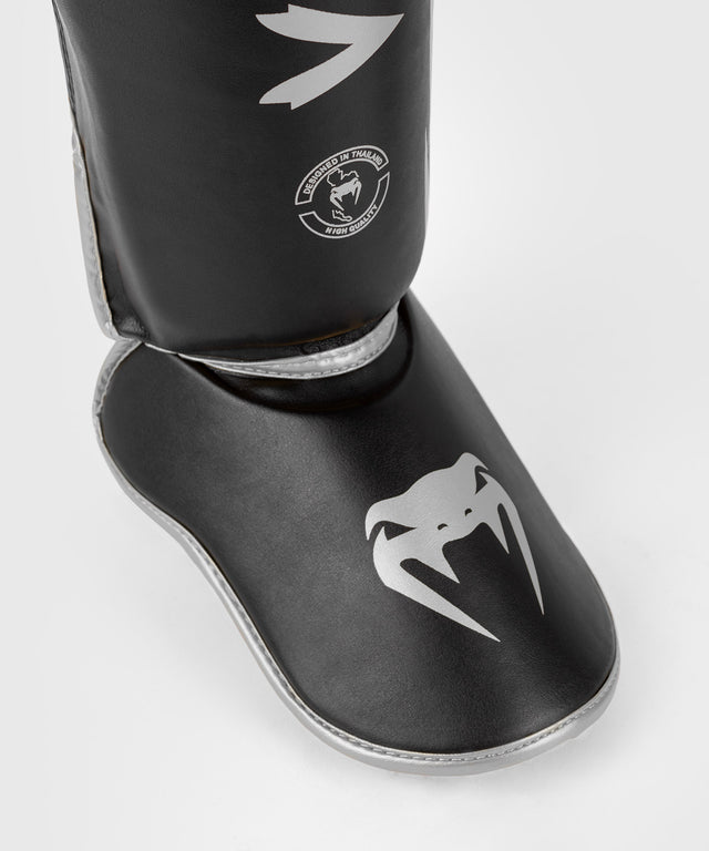 Venum Schienbeinschoner Kickboxen Challenger – Schwarz/Silber