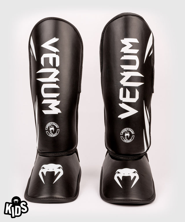 Venum Schienbeinschoner Challenger Kinder – Schwarz/Weiß