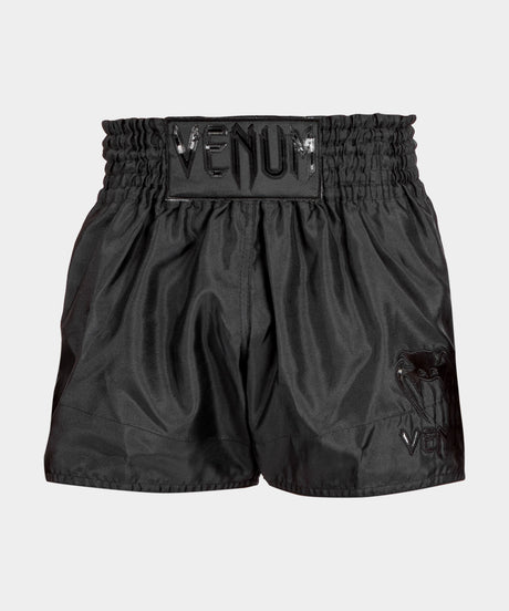 Calções de kickboxing Venum Classic – Preto/Preto