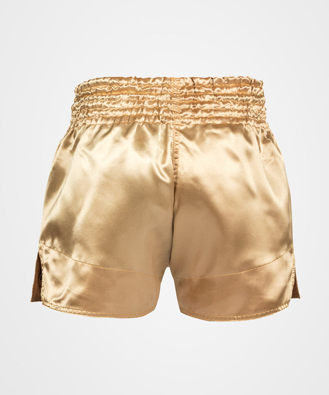 Pantaloncini da kickboxing Venum Classic – Oro/Nero
