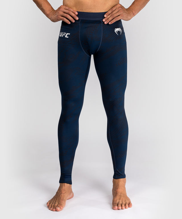 Pantaloncini a compressione Venum UFC Spats Fusion Fight Week – Blu navy
