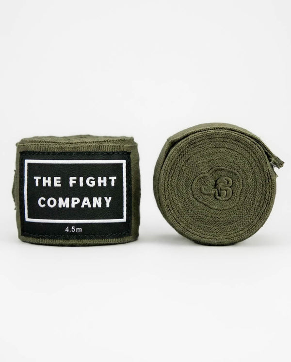 Bandaje de box TFC Premium – Kaki Verde