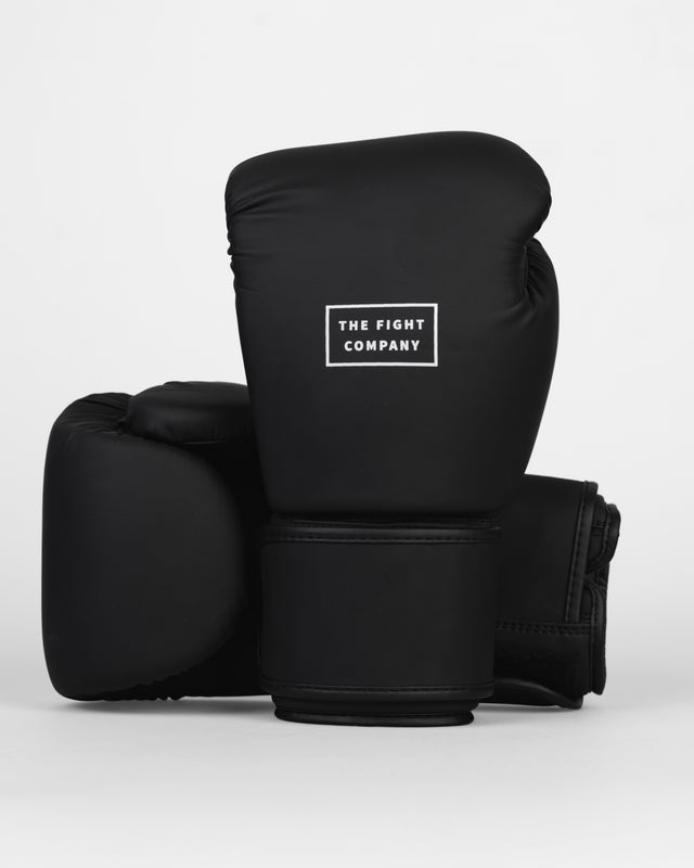 TFC Boxhandschuhe Premium – Matt Schwarz