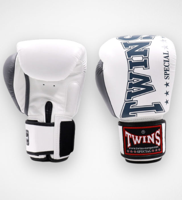Twins Boxhandschuhe BGVL8 – Weiß/Grau