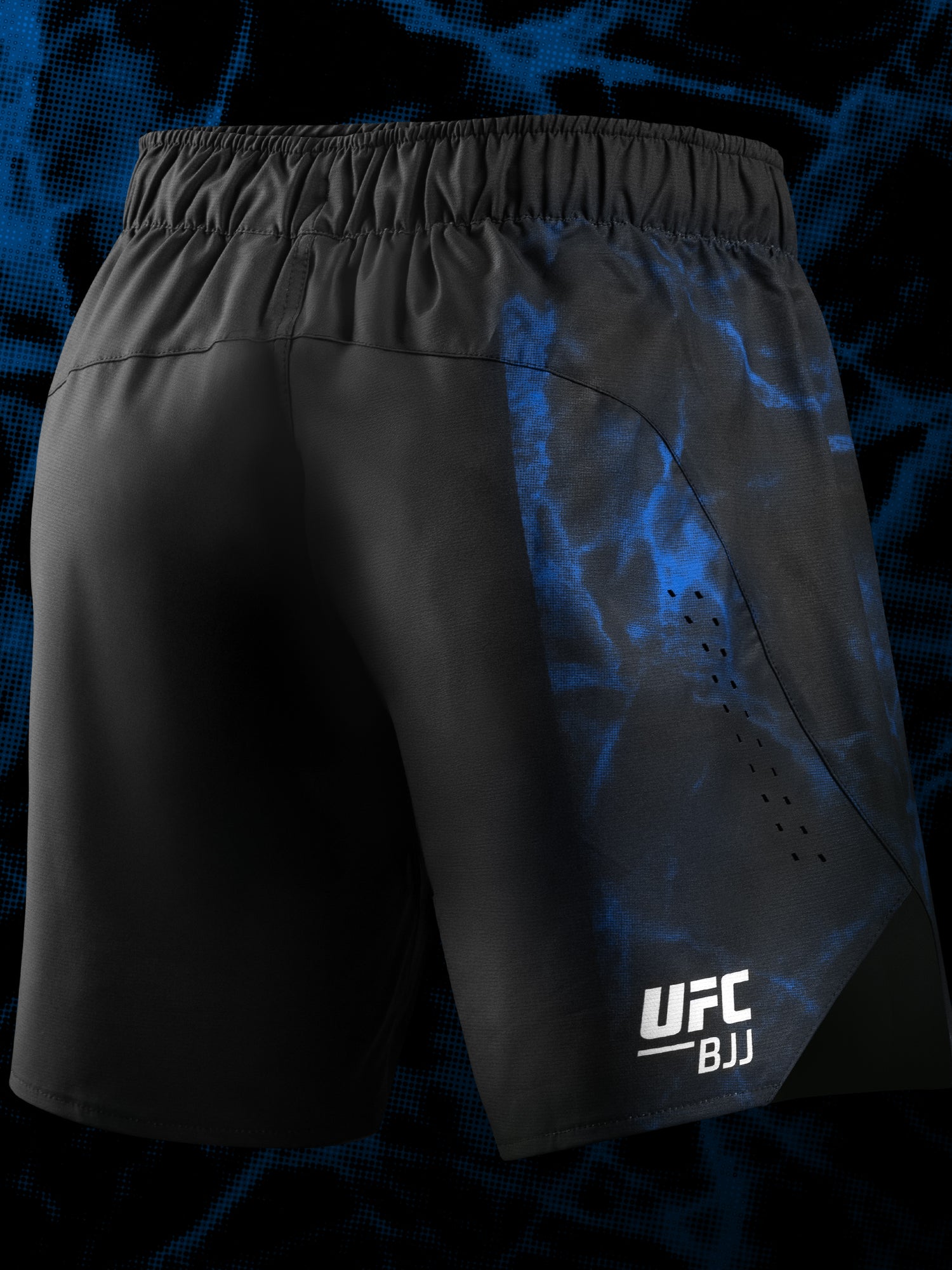 Hayabusa x UFC BJJ Grappling Shorts - Sort/Blå