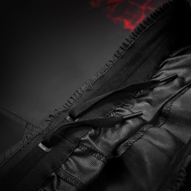 Pantalones de grappling BJJ Hayabusa x UFC – Negro/Rojo