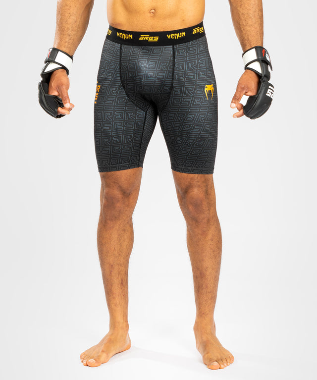 Shorts de Vale Tudo Venum x Ares – Noir/Or