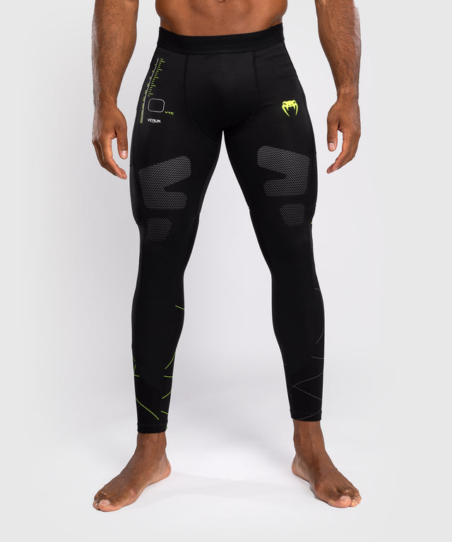 Venum Spats Training Camp 4.0 - Sort/Neon Grøn