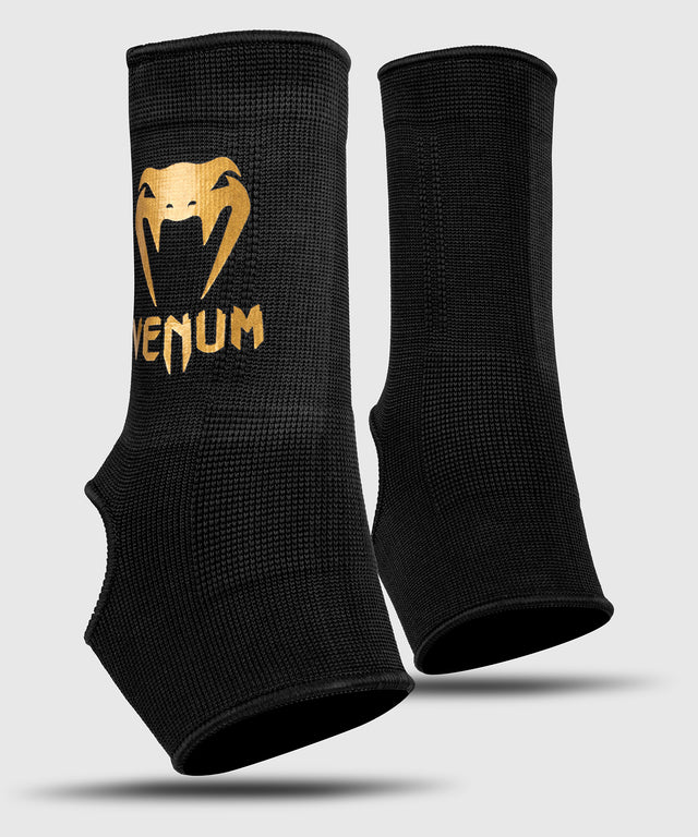 Tobilleras elásticas Venum Kontact – Negro/Oro