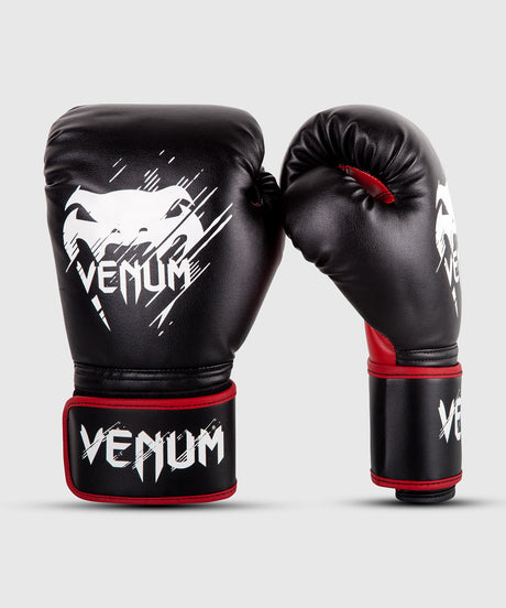 Luvas de boxe Venum Contender Criança – Preto/Vermelho/Branco