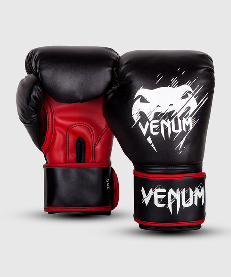 Luvas de boxe Venum Contender Criança – Preto/Vermelho/Branco