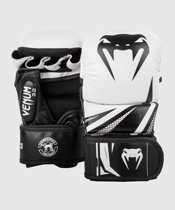 Guantes de MMA Venum Challenger Sparring 3.0 – Blanco/Negro
