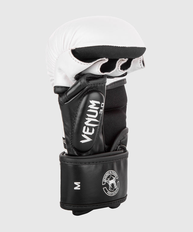 Guantes de MMA Venum Challenger Sparring 3.0 – Blanco/Negro