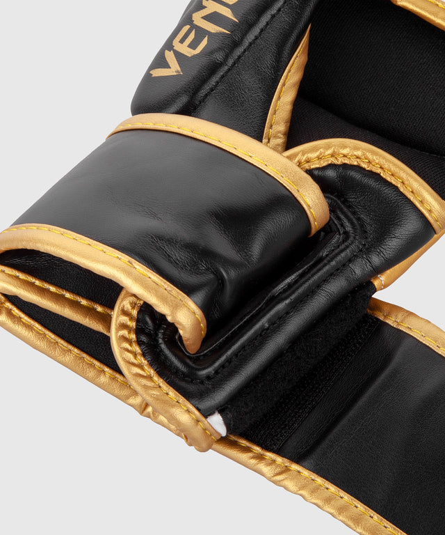 Mănuși MMA de sparring Venum Challenger 3.0 – Alb/Negru/Auriu