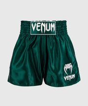 Calções de kickboxing Venum Classic – Verde floresta