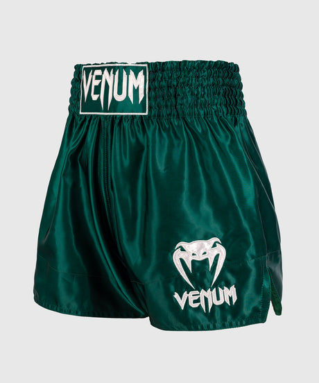 Pantaloncini da kickboxing Venum Classic – Verde foresta