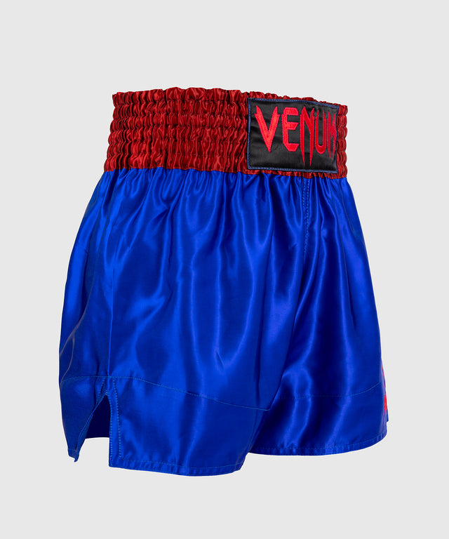 Venum Classic Kickboxing Shorts - Navy Blue/Red