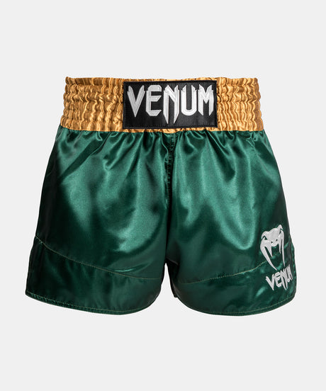Pantaloncini Kickboxing Venum Classic 2.0 – Verde/Oro/Bianco