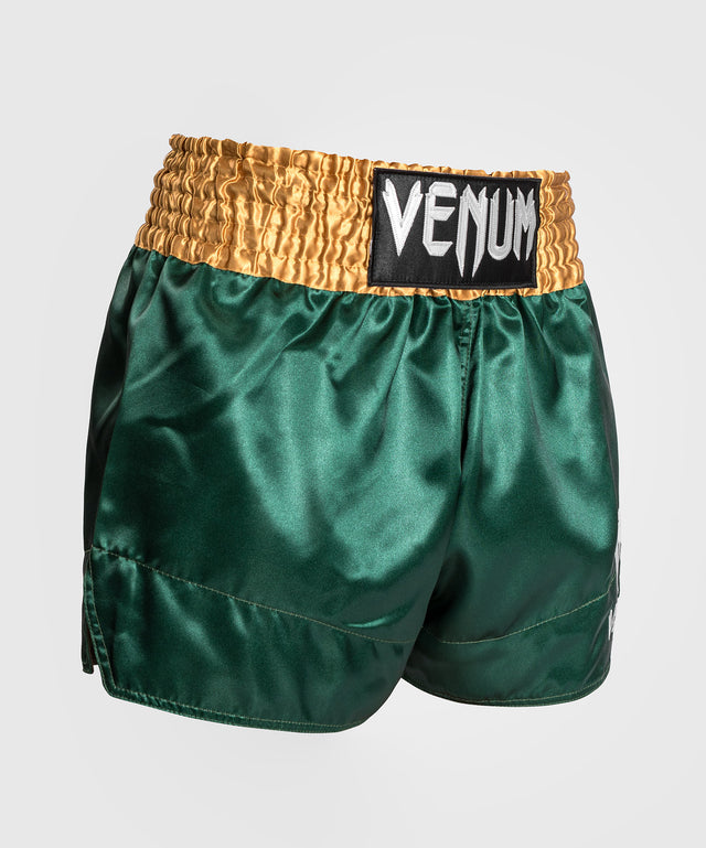 Shorts de kickboxing Venum Classic 2.0 – Vert/Or/Blanc