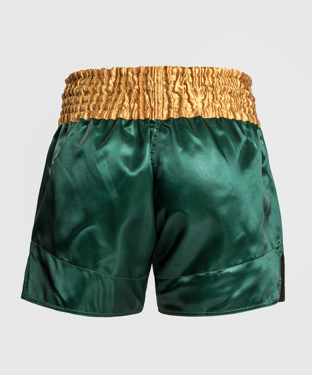 Shorts de kickboxing Venum Classic 2.0 – Vert/Or/Blanc