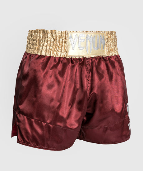 Venum Kickboxing shorts Classic 2.0 – Bordeaux rød/guld/hvid