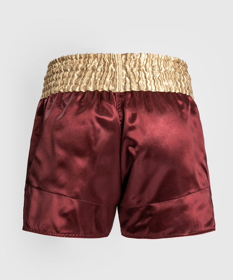 Venum Kickboxing shorts Classic 2.0 – Bordeaux rød/guld/hvid