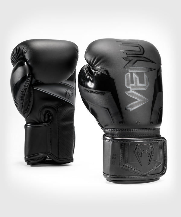 Luvas de boxe Venum Elite Evo – Preto/Preto