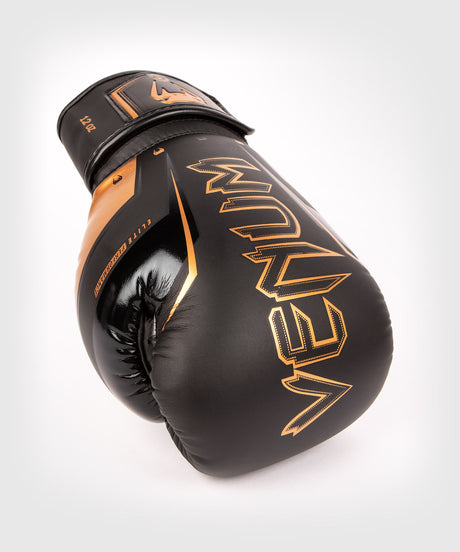 Luvas de boxe Venum Elite Evo – Preto/Bronze