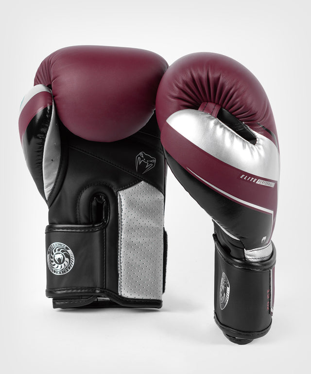 Luvas de boxe Venum Elite Evo – Vermelho/Prata