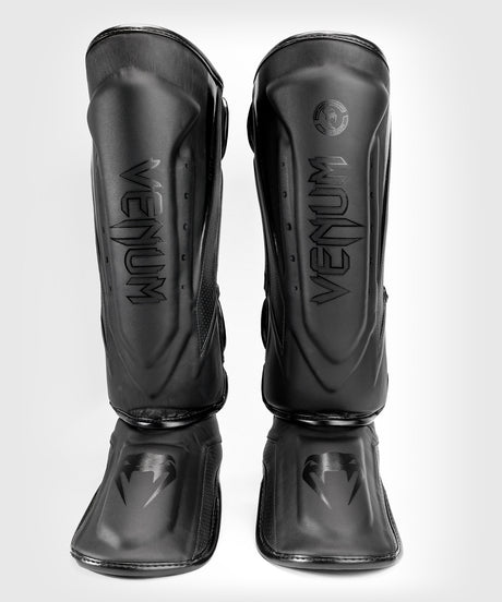 Venum Schienbeinschoner Kickboks Elite Evo – Schwarz/Schwarz